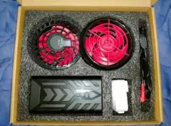 空調 服 ファン バッテリーセット 12V 20000mah PSE認証 扇風機