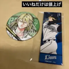 忘却バッテリー　藤堂葵 パリーグ・原作絵コレクション缶バッジ 各1点