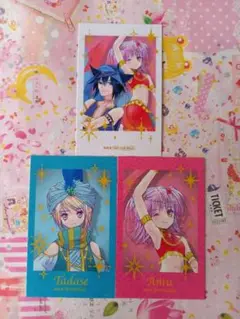しゅごキャラ！　❤️　特典ミニカード　W