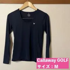 Callaway GOLF インナー レディース 長袖 Mサイズ ネイビー