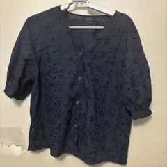 GU レースブラウス