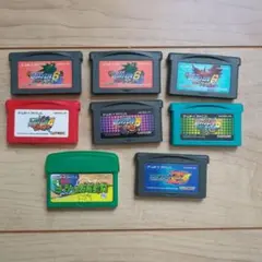 ロックマンエグゼシリーズ他 ゲームボーイアドバンスソフト8本セット