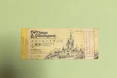 ディズニーランド メインエントランス入園券 ビッグ10 中人 未使用