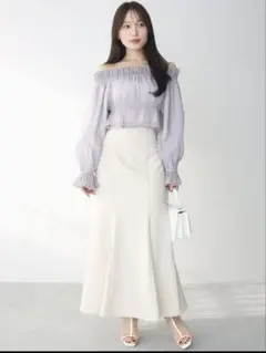MERCURYDUO 2wayオフショルトップス