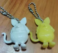 ラットフィンク キーホルダーセット（白・黄）