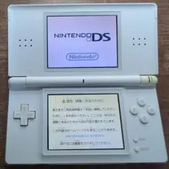 Nintendo DS Lite ホワイト 本体 純正充電ケーブル付き