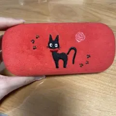 魔女の宅急便　ジジ　黒猫　メガネケース　スタジオジブリ　ジブリ