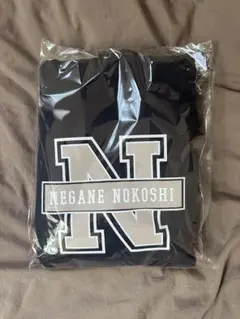新品未開封 MEGANE NOKOSHIパーカー Lサイズ ネイビー寺西拓人着用 新品未使用】寺西拓人 MEGANENOKOSHI ネイビーフード付き