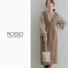 ★美品◆ロッソ◆F by ROSSO ポンチジャンパースカート