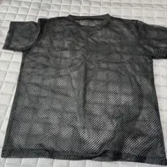 メッシュシャツ　黒