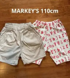 MARKEY’S 半ズボン ハーフパンツ 2枚セット