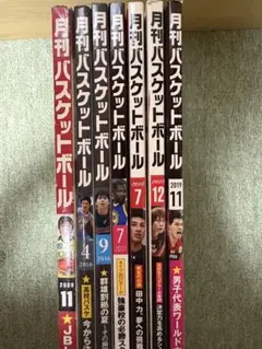 月刊バスケットボール 計7巻