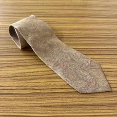 LE JOUR☆ペイズリー柄ネクタイ 光沢上品