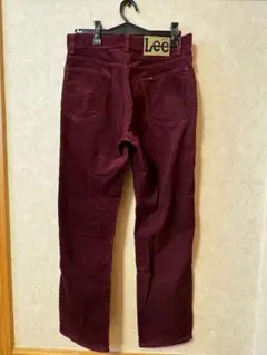 Lee 赤色パンツ　size31×33
