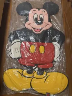 “雰囲気抜群”台湾 MICKEY 大型マット　ラグ　厚め　型抜き