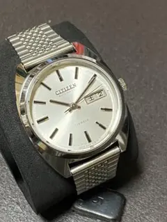 【令和5年　オーバーホール】CITIZEN 自動巻き時計 シルバー