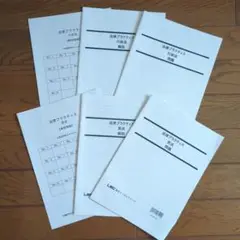 【匿名配送／美品／未使用】LEC公務員　法律プラクティス　民法&行政法6点セット