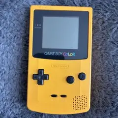 ゲームボーイカラー　イエロー　動作確認済み