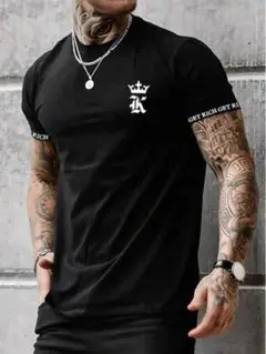 半袖tシャツ メンズ　カジュアル マッチョ　筋トレ　新品未使用　トレーニング