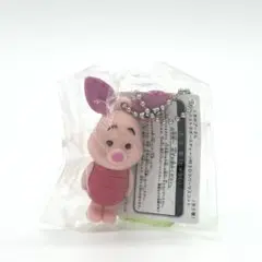 【未開封】くまのプーさん ピグレット 3Dラバーマスコット