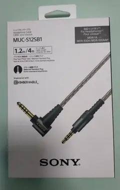 SONY MUC-S12SB1 キンバーケーブル/リケーブル/長1.2ｍ Amazon | ソニー リケーブル/ヘッドホンケーブル 1.2m 5極