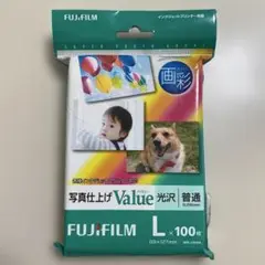 FUJI FILM 写真用紙 Lサイズ 光沢100枚