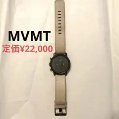 アナログ腕時計 ブラック レザー　MVMT