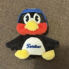 東京ヤクルトスワローズ　つば九郎ぬいぐるみ傘マスコット