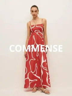 【新品未使用品】 COMMENSE バックリボンワンピース