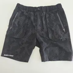 MARK & LONA ドットパターンパンツ　黒　48 メンズ