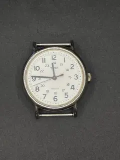 TIMEX アナログ時計 シルバー