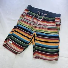 【Lee】ラスタカラー ストレッチ スウェットハーフパンツ M