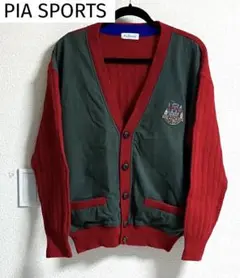 PIA SPORTS /ピアスポーツ　カーディガン　レトロ