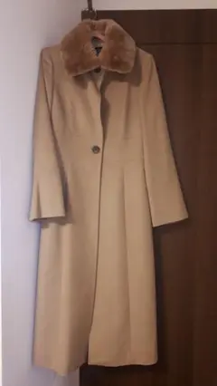 フォクシーカシミアロングコート