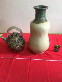 陶器　壺屋　やちむん　島袋常明 壺 #花瓶 #島袋常明 #仁王窯 @niougama #vase #民藝 #クラフト