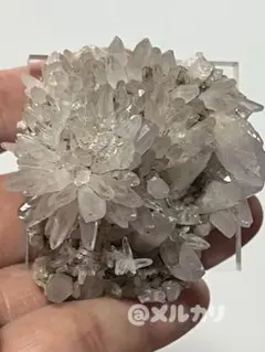 国産鉱物　鉛沢（浦の谷）　紫水晶クラスター