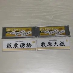 ソフトバンクホークス　ロング缶バッジ