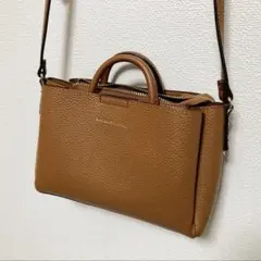 即購入OK マカロニックスタイル ショルダーバッグ キャメル