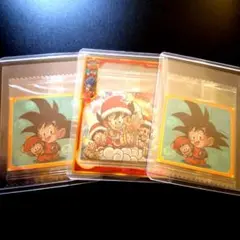 ドラゴンボールウエハースシール3枚セットです！