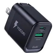 新品✨️ 33W PD充電器 2ポートUSB-A USB-C GaN+iSonic