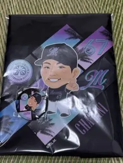 千葉ロッテ BSW 茶谷健太選手 グッズセット
