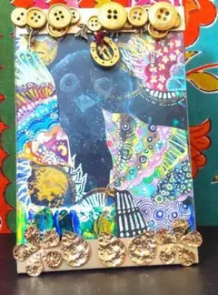 原画【The Fool】タロット　愚者　可能性に満ちた存在