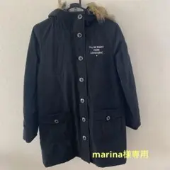 ラブトキ 中綿 コート ブラック 黒 M 150 LOVETOXIC