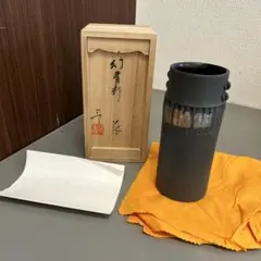 [値下]加藤令吉(背戸窯) 紫香彩花入 共箱・栞付 2025年最新】加藤 令吉の人気アイテム - メルカリ