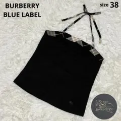 BURBERRY BLUE LABEL チューブトップ キャミソール ホース刺繍