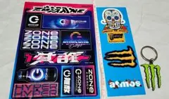 ZONE+モンスターエナジー　ステッカー＆キーホルダー