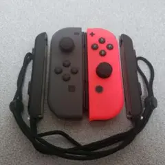 Switch　ジョイコン　左右　ブラック&オレンジ