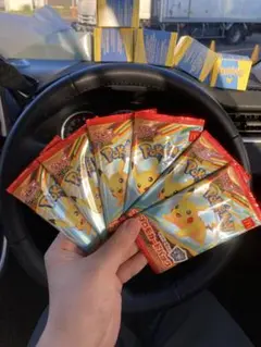 ポケモンカードゲーム　マクドナルド ハッピーセット×6パック　プロモ　ポケカ