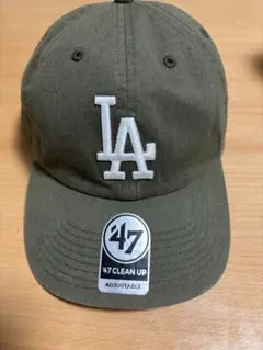 47 Clean Up キャップ オリーブ