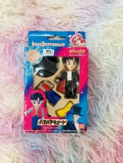 パチパチキュート セーラームーン フィギュア　BANDAI 3点セット ☆当時もの 1995年製 バンダイ 美少女戦士セーラームーンSuperS